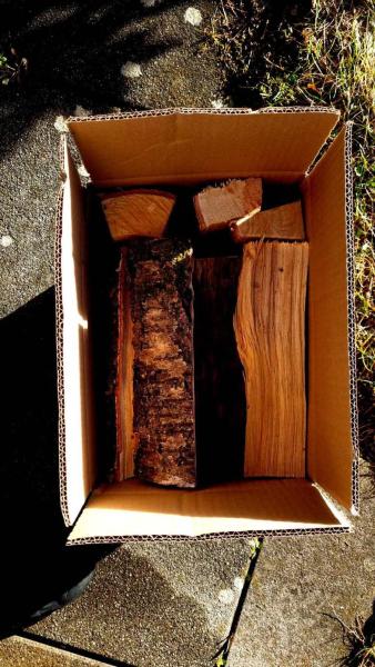 Brennholz Laubmischung, 25cm Scheitlänge, ca. 7,5 kg